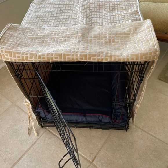 Custom Luxury Crate Cover for Discriminating Dogs